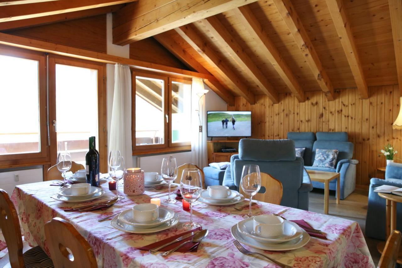 Monte Rosa Taesch, Apartments Mit Wellness Bereich 外观 照片