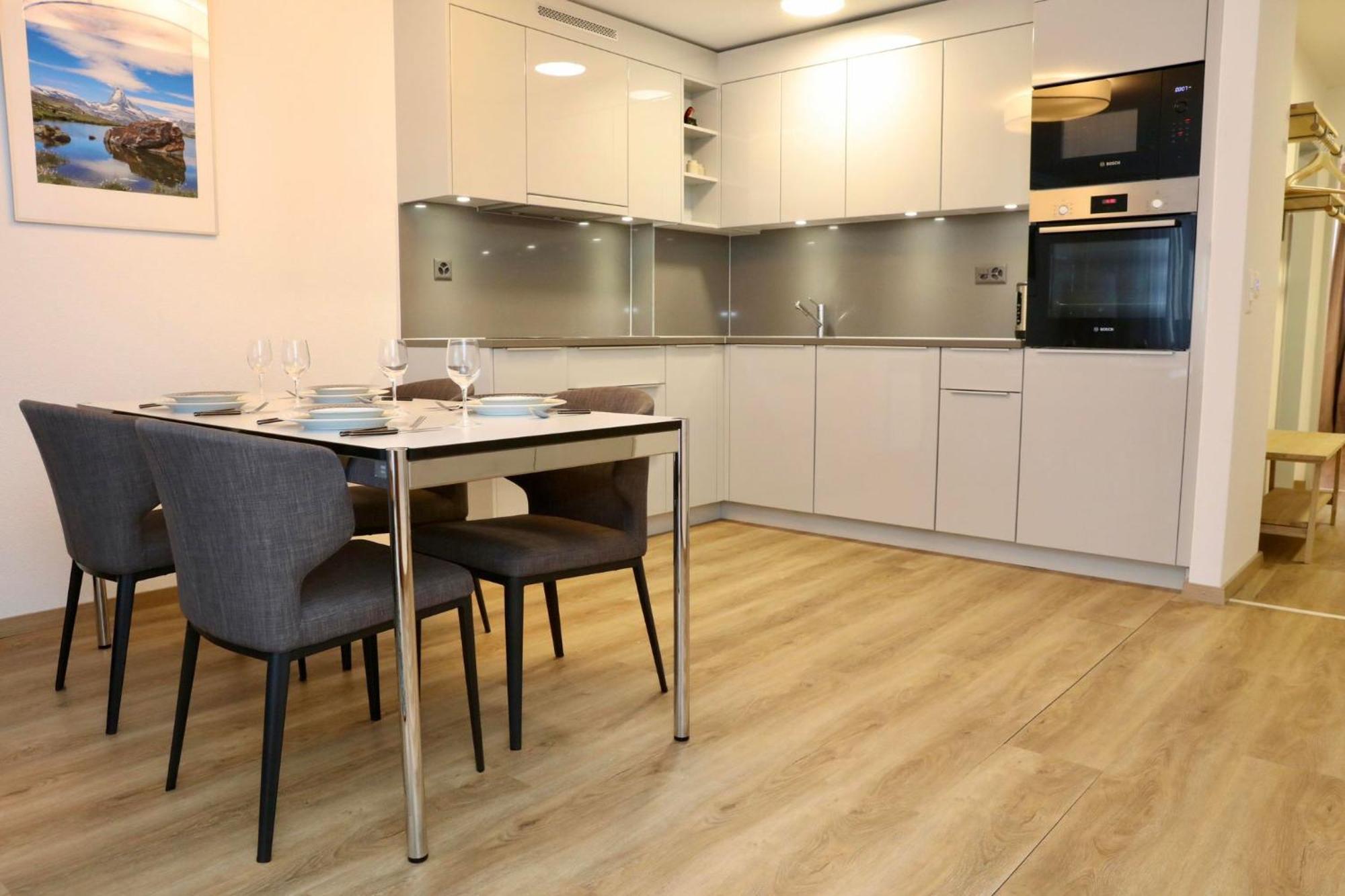 Monte Rosa Taesch, Apartments Mit Wellness Bereich 客房 照片