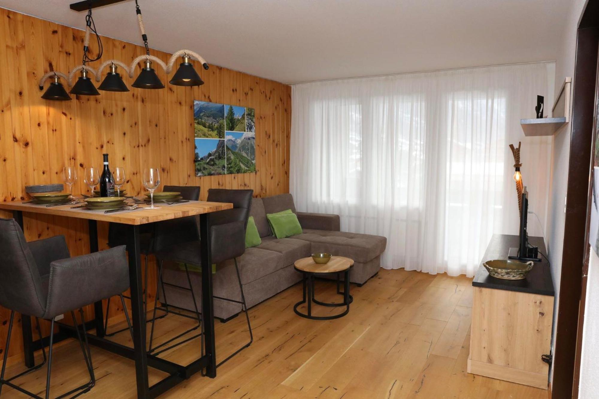 Monte Rosa Taesch, Apartments Mit Wellness Bereich 外观 照片