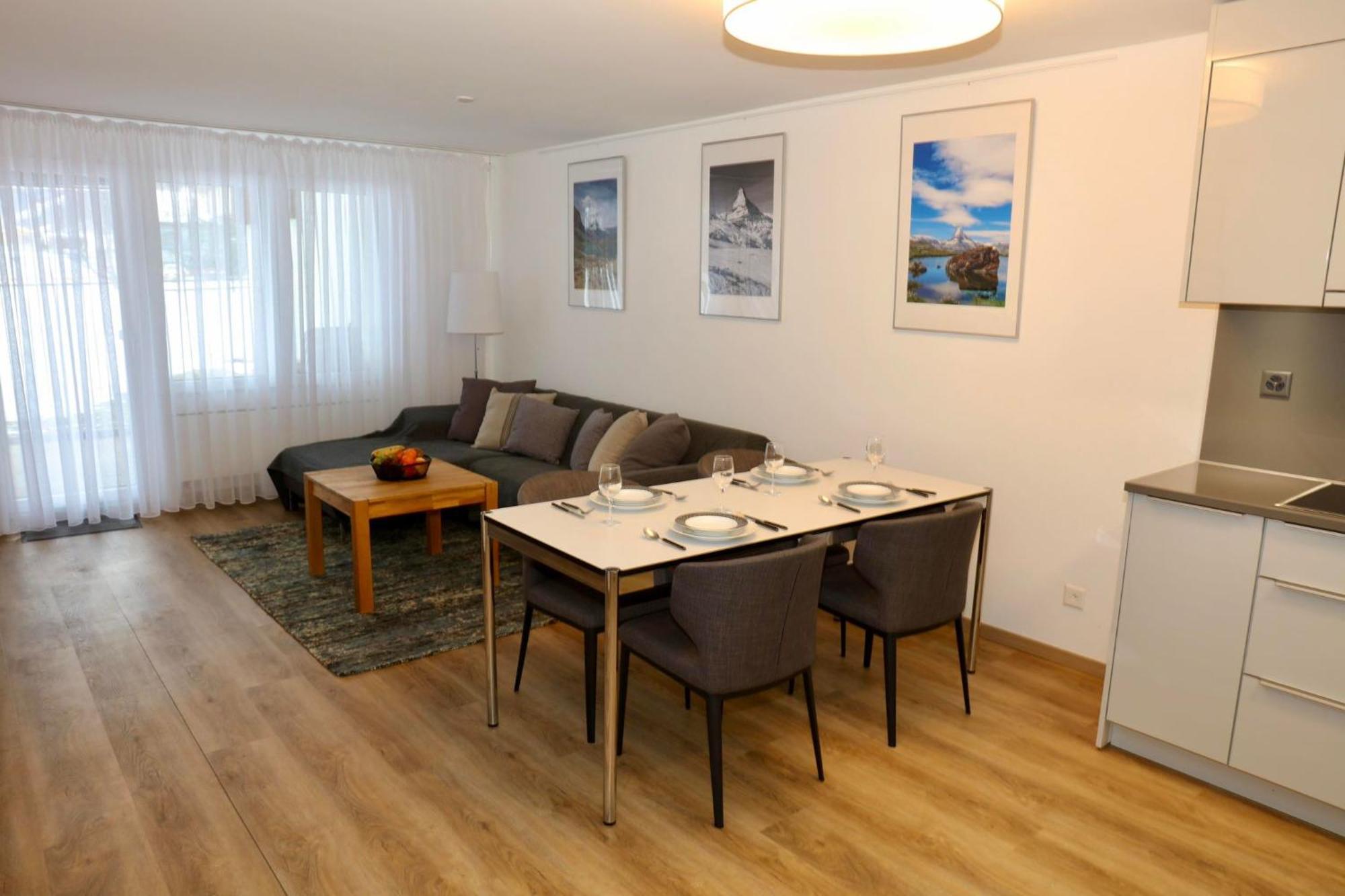 Monte Rosa Taesch, Apartments Mit Wellness Bereich 客房 照片
