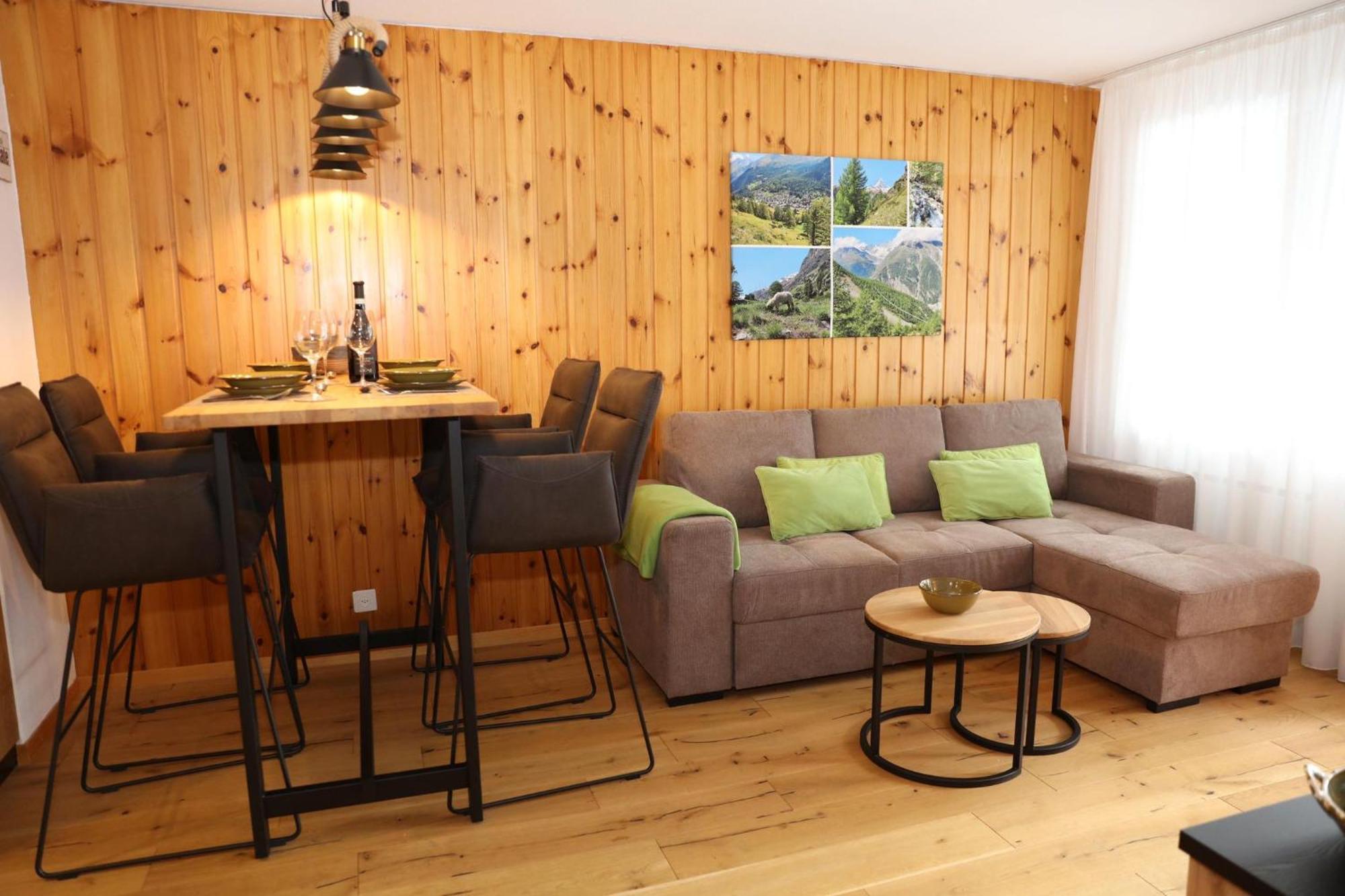 Monte Rosa Taesch, Apartments Mit Wellness Bereich 客房 照片